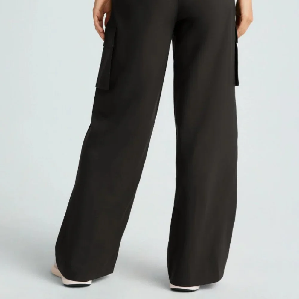 Beyond Yoga - City Chic Wide Leg Cargo Pant - BRAND NEW WITHOUT TAGS - Picture 3 of 9